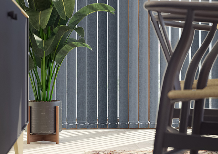 Juno (Blackout), Highland Blue - Vertical Blind - Image 5